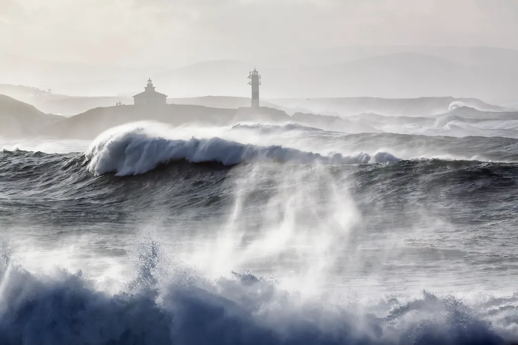 Fotografía finalista del IX Concurso de Fotografía Serondaya: La fuerza del Cantábrico — David Díaz López