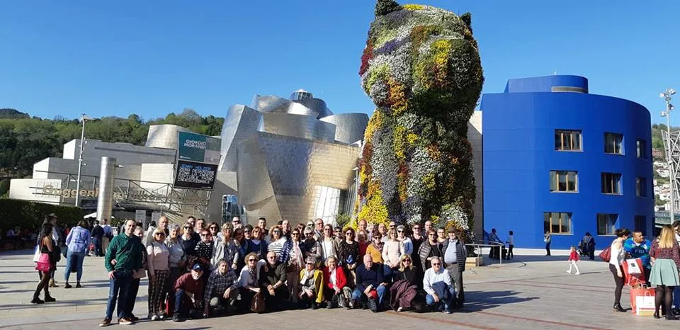 Fotografía del viaje cultural de Serondaya a Bilbao y Balmaseda