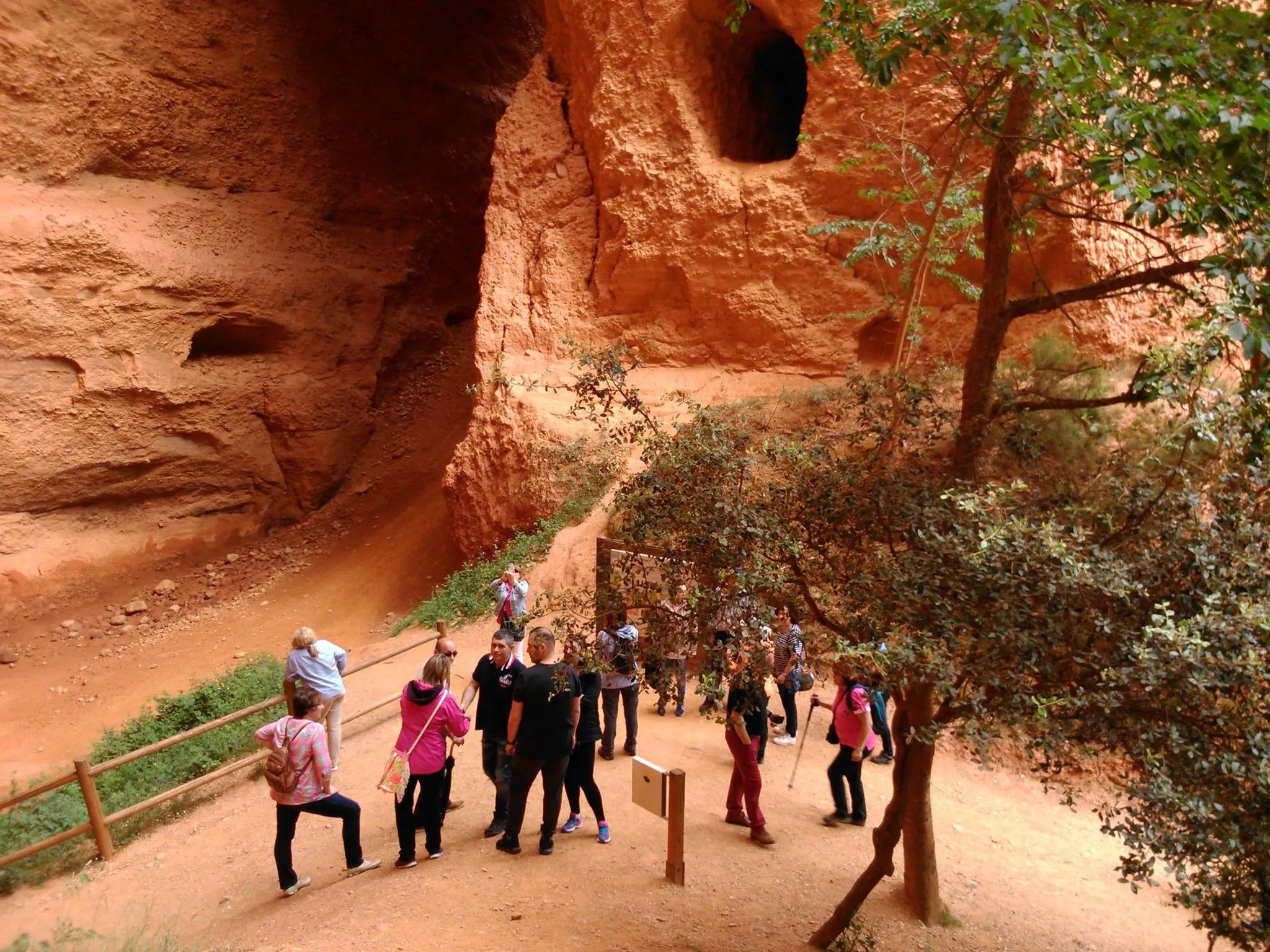 Fotografía del viaje a las médulas