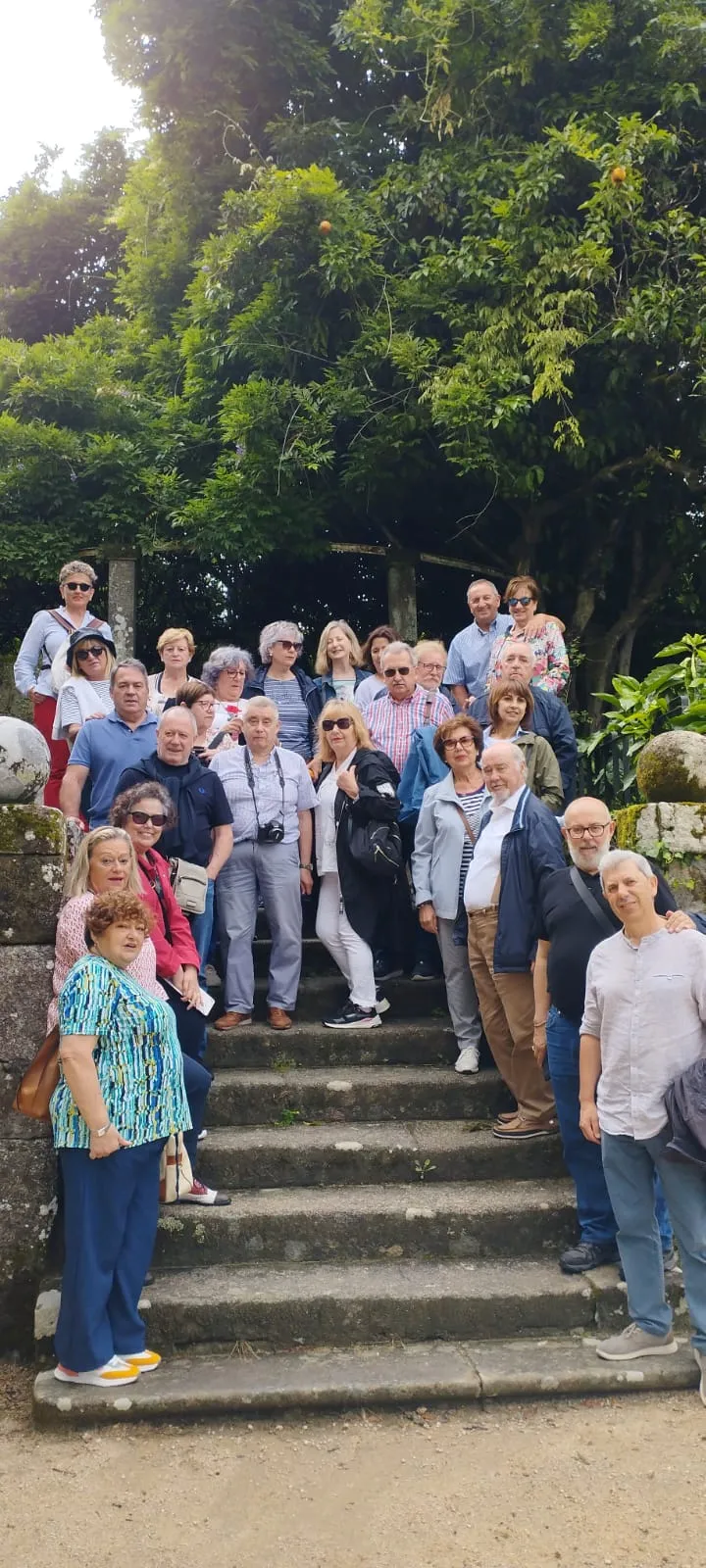 Fotografía del viaje cultural de Serondaya a Pontevedra