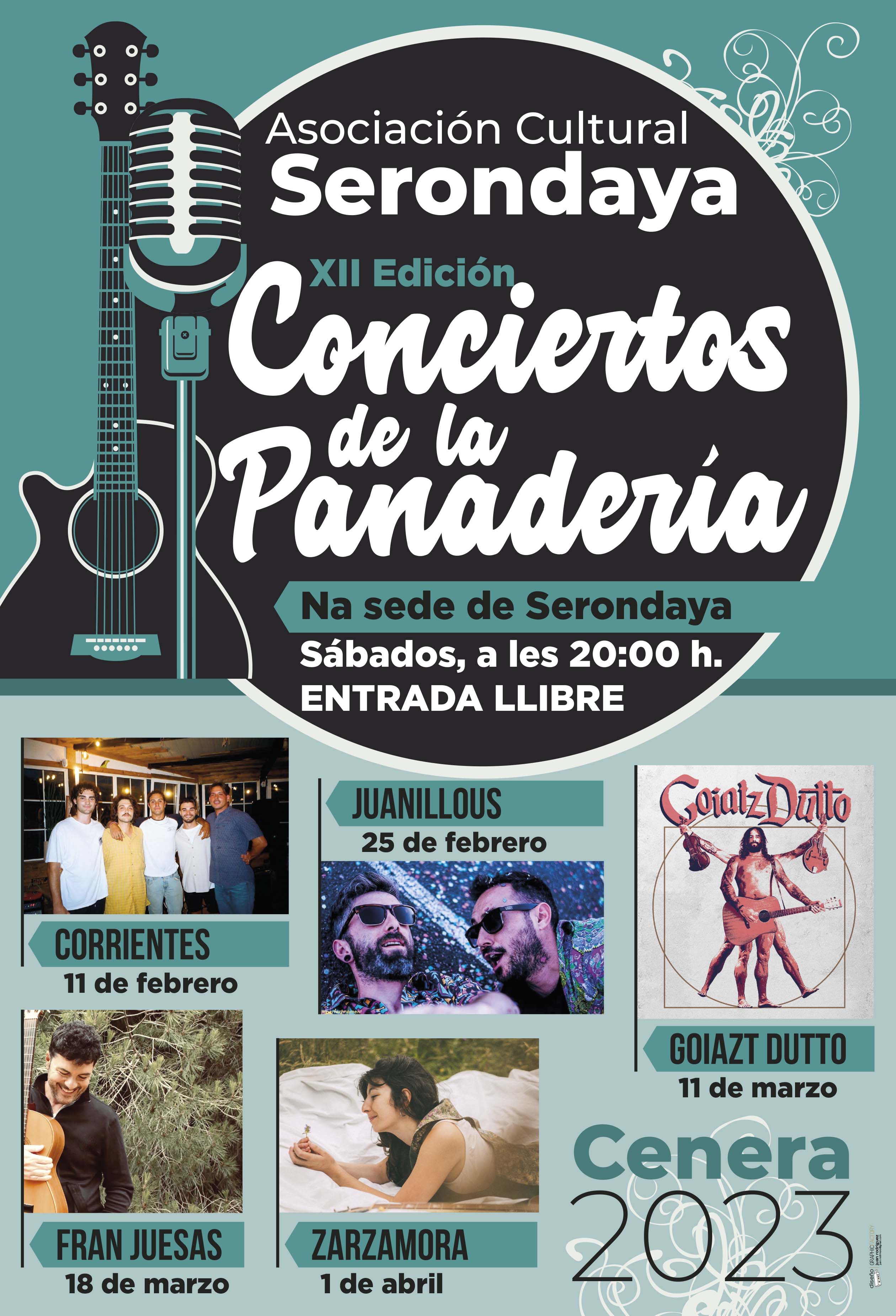 Conciertos de la panadería 2023