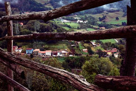 SEGUNDO PREMIO  Julio Santa Cruz Siminian, con la obra “El telar”