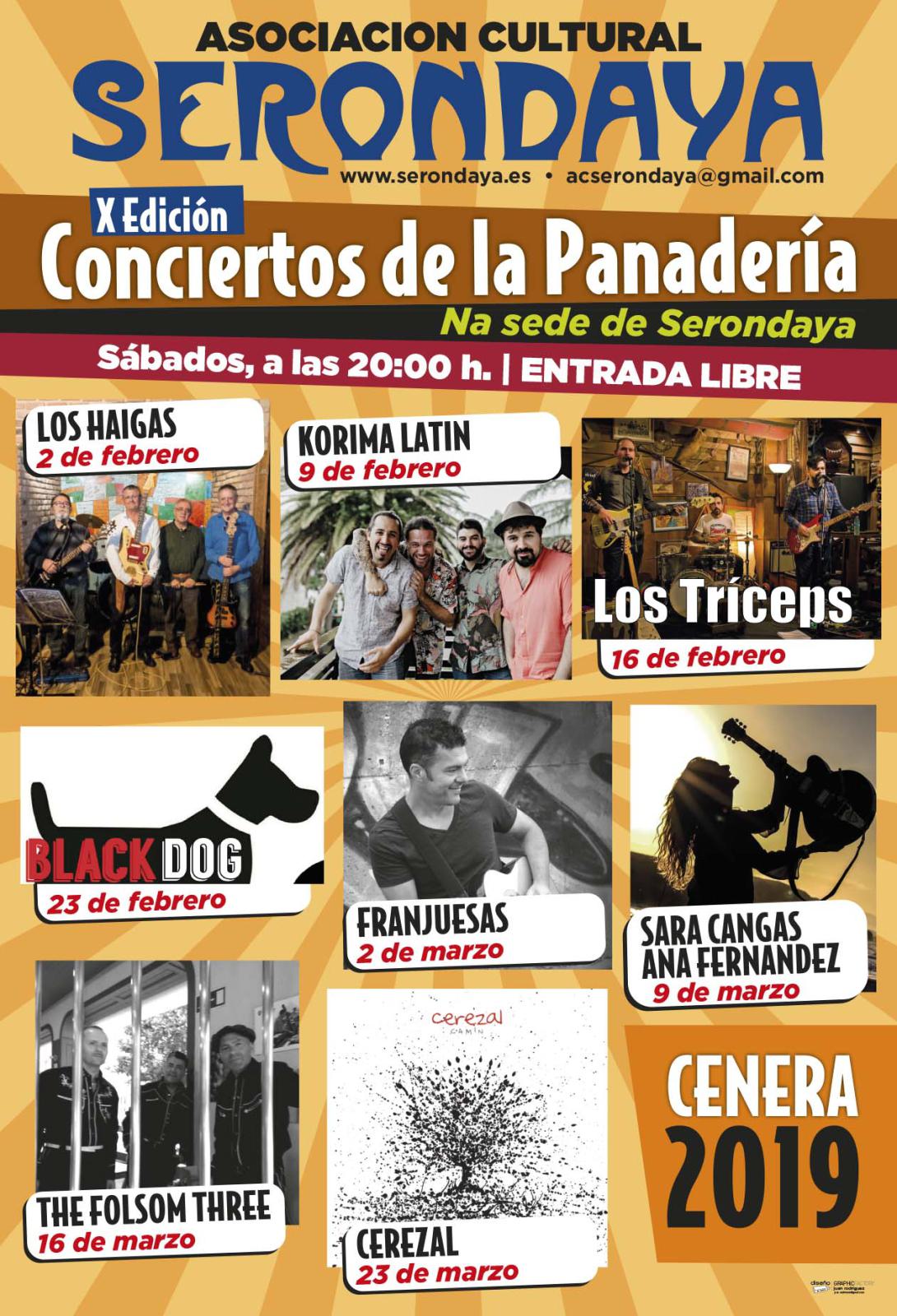 Conciertos de la panadería